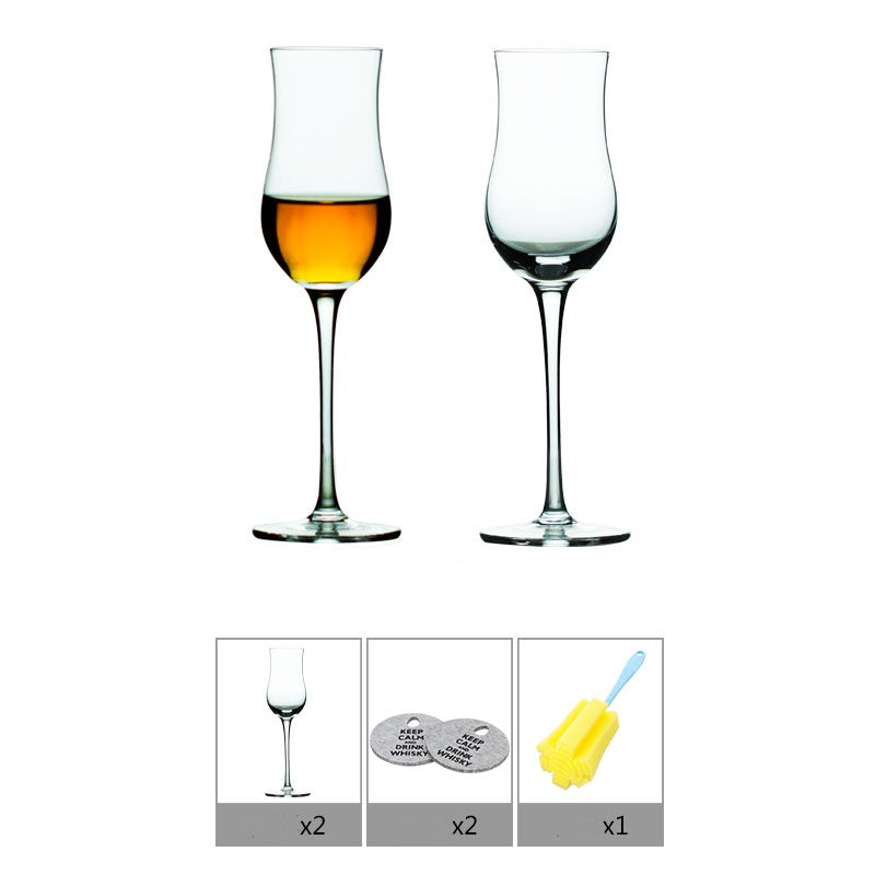 Scottish Style Single Niche Whisky Scented Glass With Lid