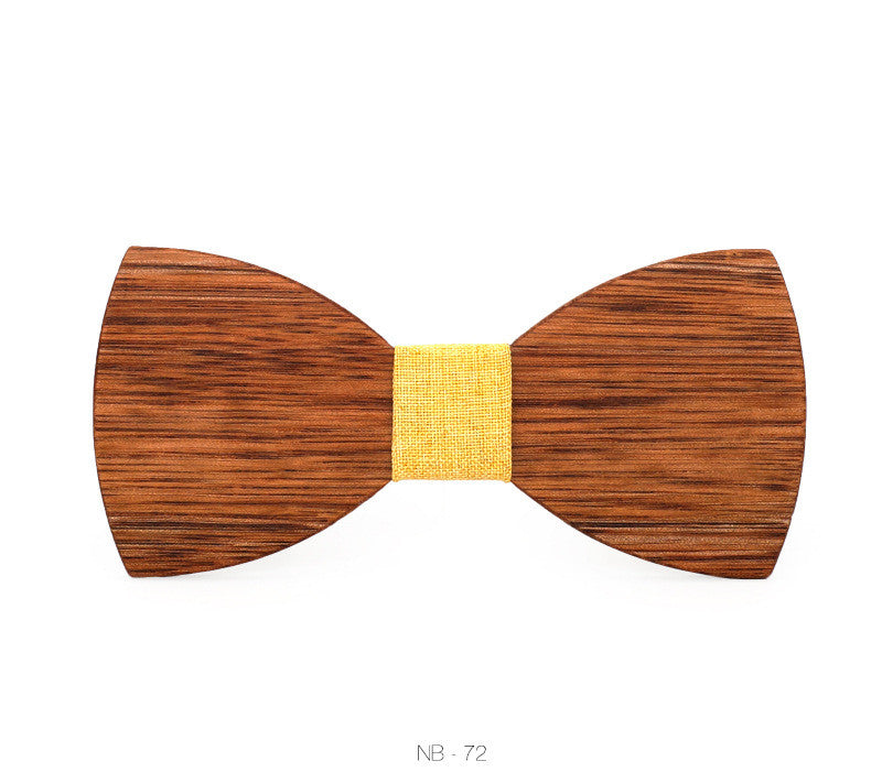 Bow Tie Wood Bow Tie Men&#39;s Wood Bow Tie