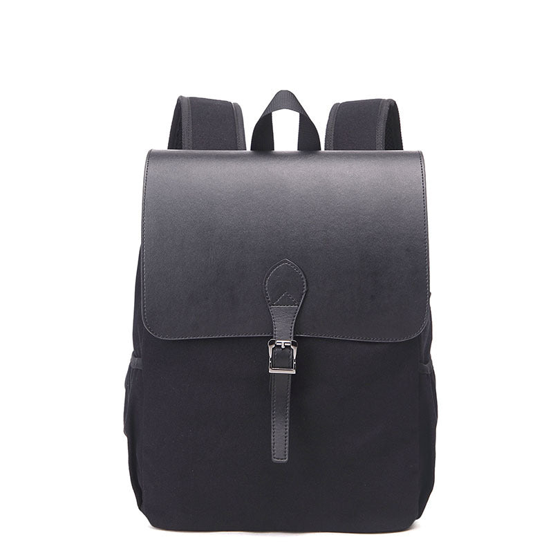 Men&#39;S Solid Color All-Match Backpack