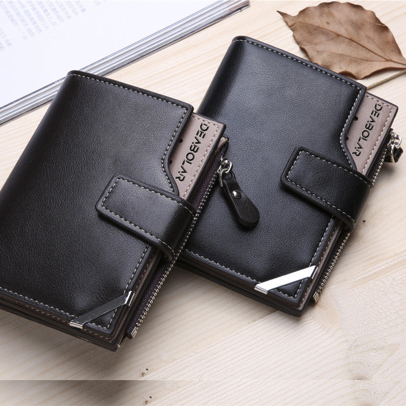 Business Multi-Function Multi-Card Three-Fold Wallet
