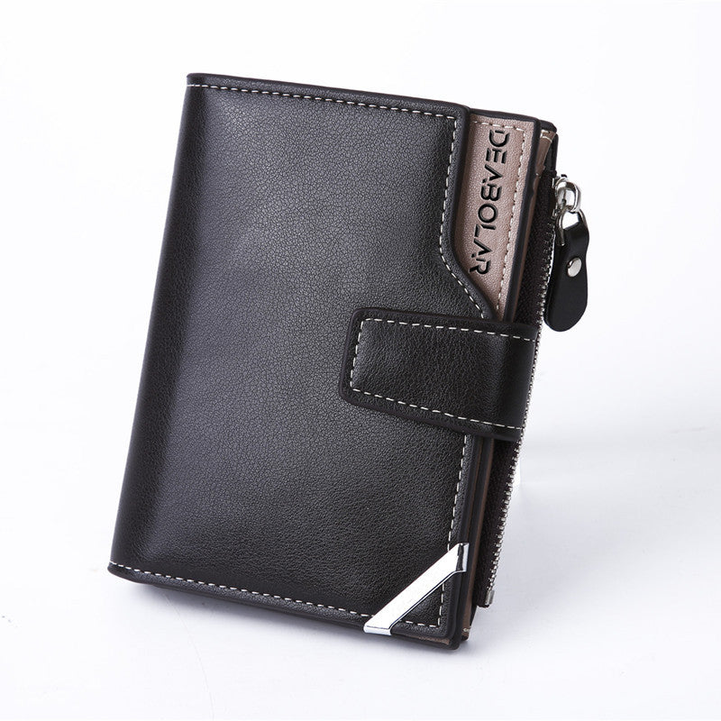 Business Multi-Function Multi-Card Three-Fold Wallet