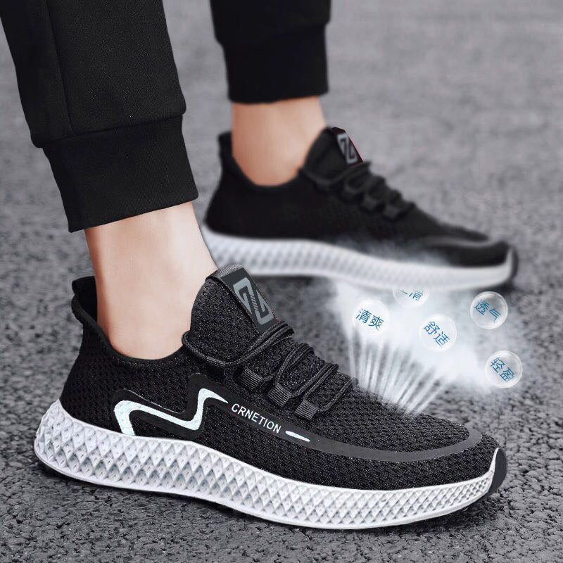 Men&#39;S Sports Shoes, Light Shoes, Male Students&#39; Casual Running Shoes