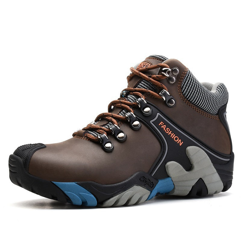 Men&#39;S High-Top Non-Slip And Wear-Resistant Outdoor Hiking Shoes