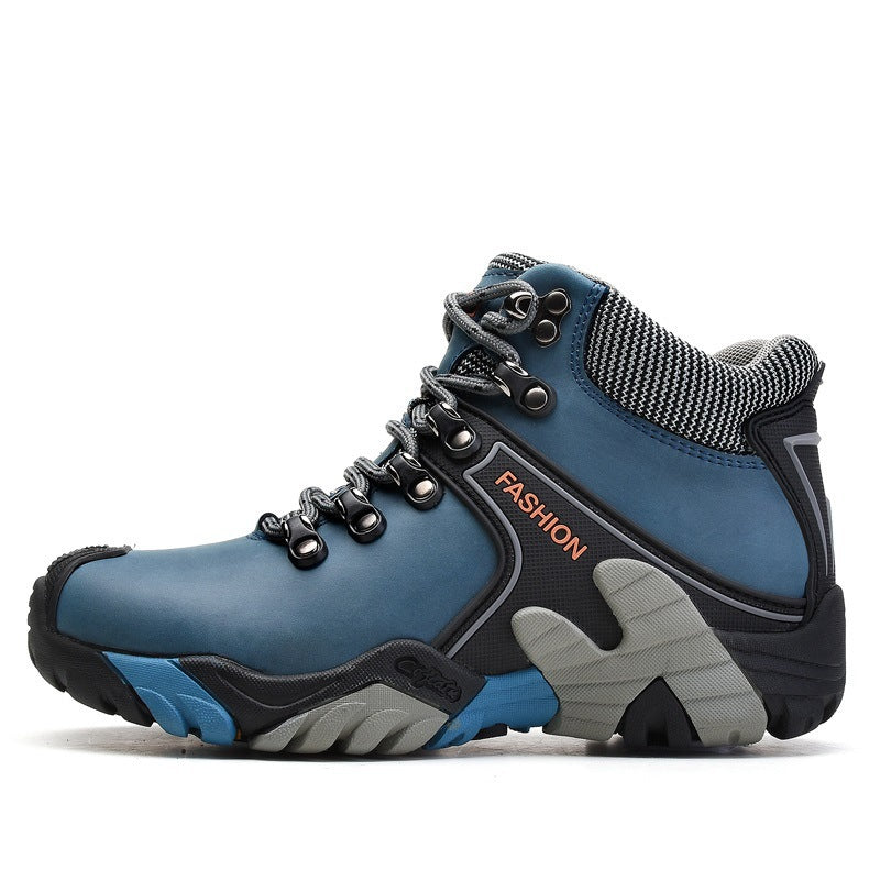 Men&#39;S High-Top Non-Slip And Wear-Resistant Outdoor Hiking Shoes