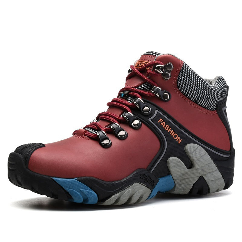 Men&#39;S High-Top Non-Slip And Wear-Resistant Outdoor Hiking Shoes