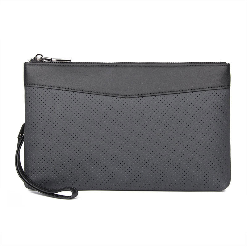 Youth Trendy Handbags Men&#39;s Wallets RFID Antimagnetic Long Zipper Bag