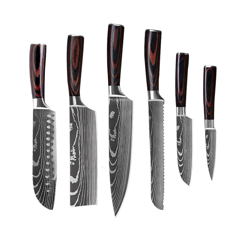 6 Piece Set 8 Piece Set 10 Piece Set Knife Chef&#39;s Knife Chef&#39;s Knife Kitchen Knife Cooking