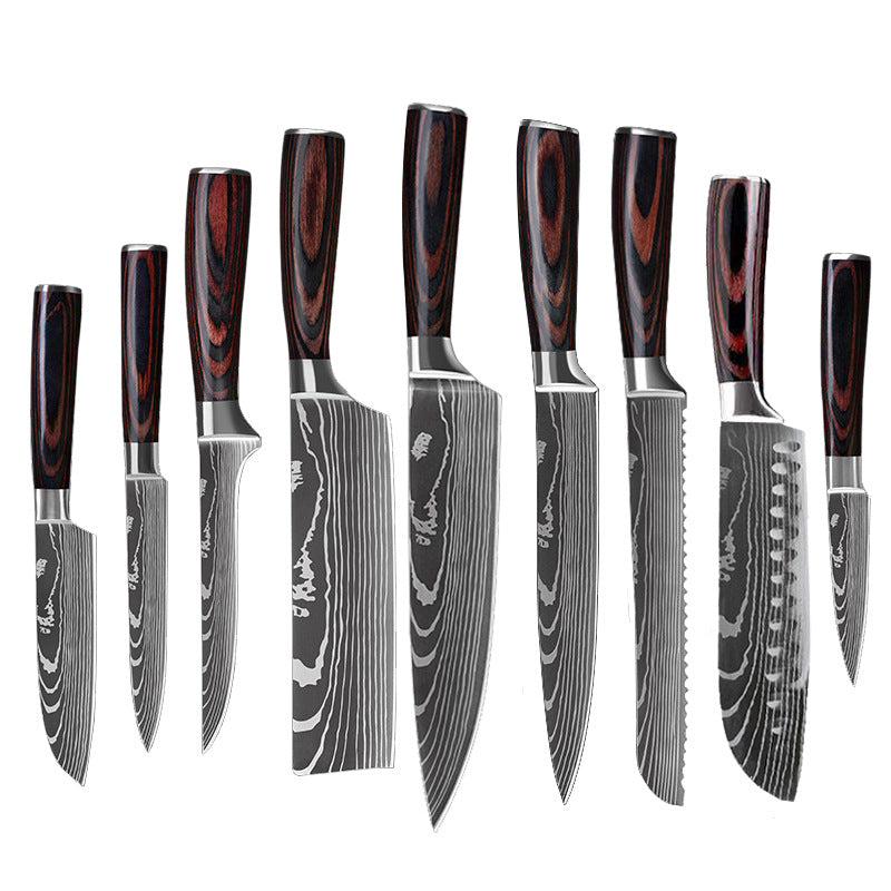 6 Piece Set 8 Piece Set 10 Piece Set Knife Chef&#39;s Knife Chef&#39;s Knife Kitchen Knife Cooking