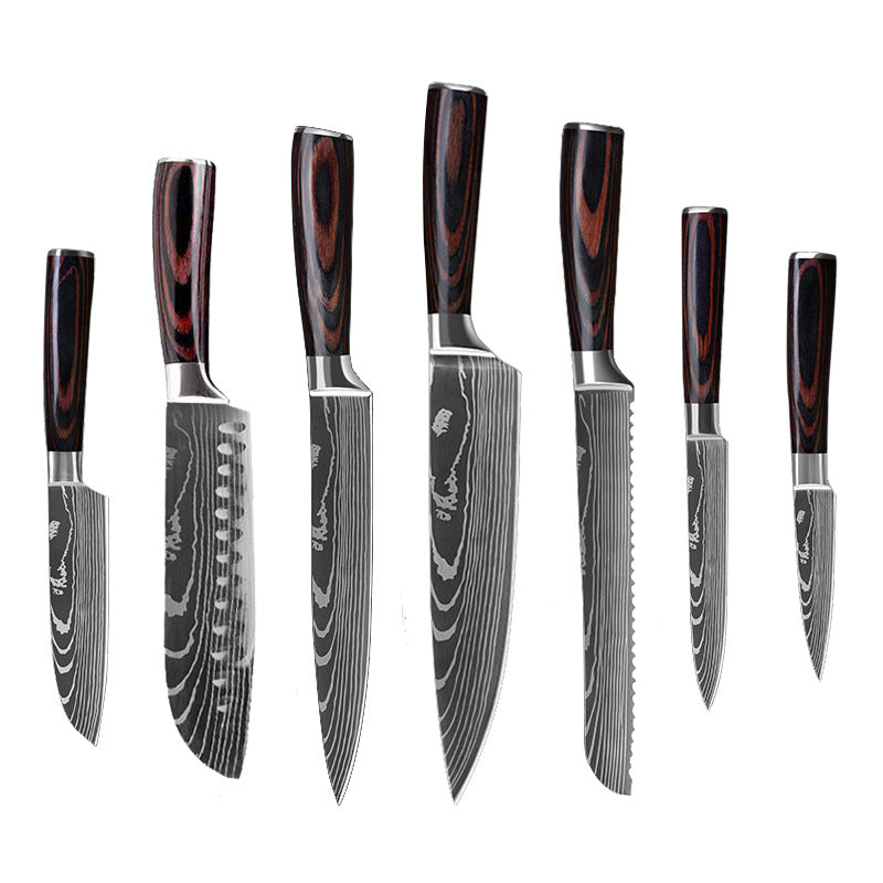 6 Piece Set 8 Piece Set 10 Piece Set Knife Chef&#39;s Knife Chef&#39;s Knife Kitchen Knife Cooking