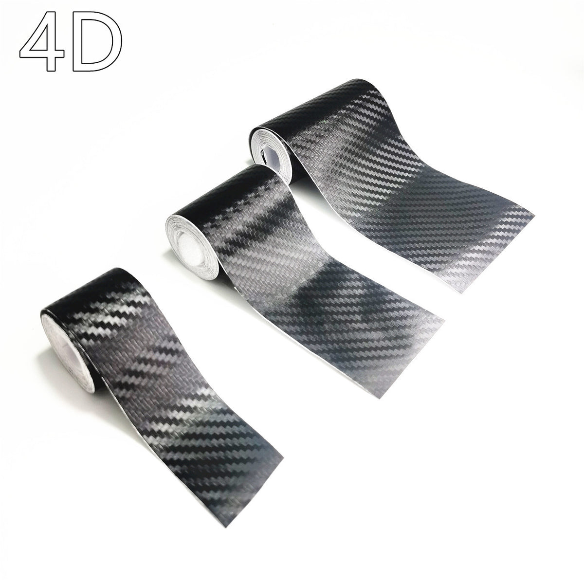 Carbon Fiber Car Sticker 3D Carbon Fiber PVC Material