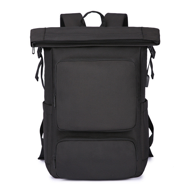 Men&#39;s Backpack Waterproof Casual College Student Computer Bag