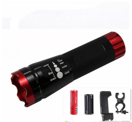 Flashlight Bicycle Lamp Mountain Bike Riding Lamp Mini Multi-Function