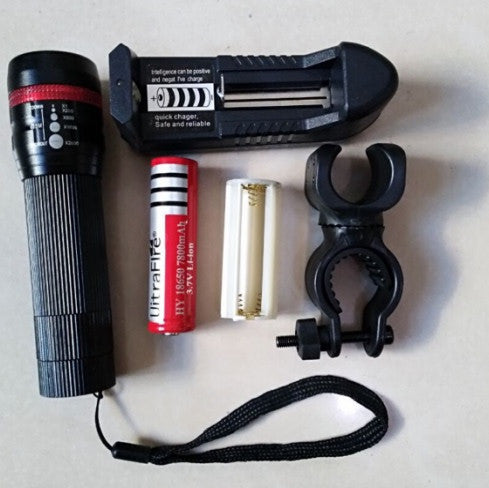 Flashlight Bicycle Lamp Mountain Bike Riding Lamp Mini Multi-Function