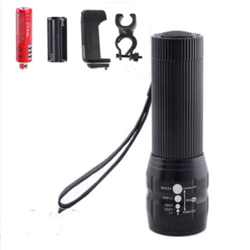 Flashlight Bicycle Lamp Mountain Bike Riding Lamp Mini Multi-Function