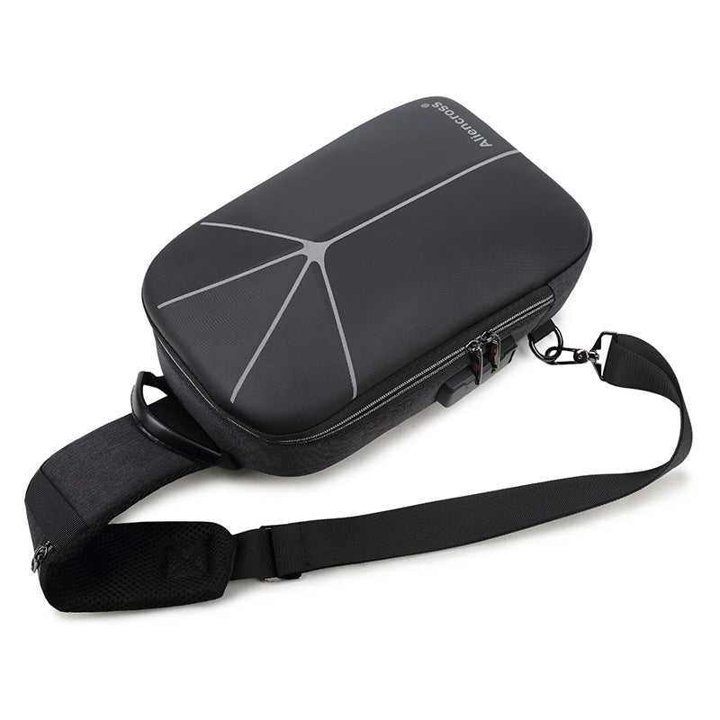 One-Shoulder Casual Multifunctional Anti-Theft Chest Bag Men
