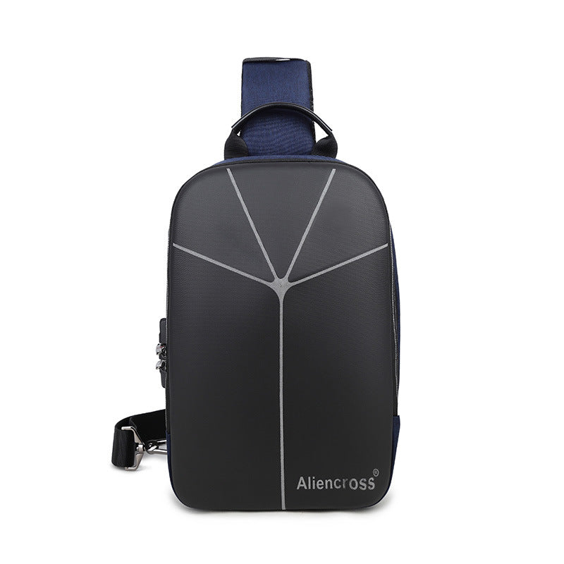 One-Shoulder Casual Multifunctional Anti-Theft Chest Bag Men