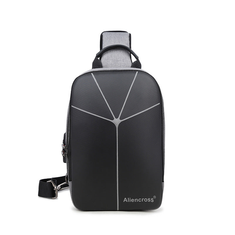 One-Shoulder Casual Multifunctional Anti-Theft Chest Bag Men