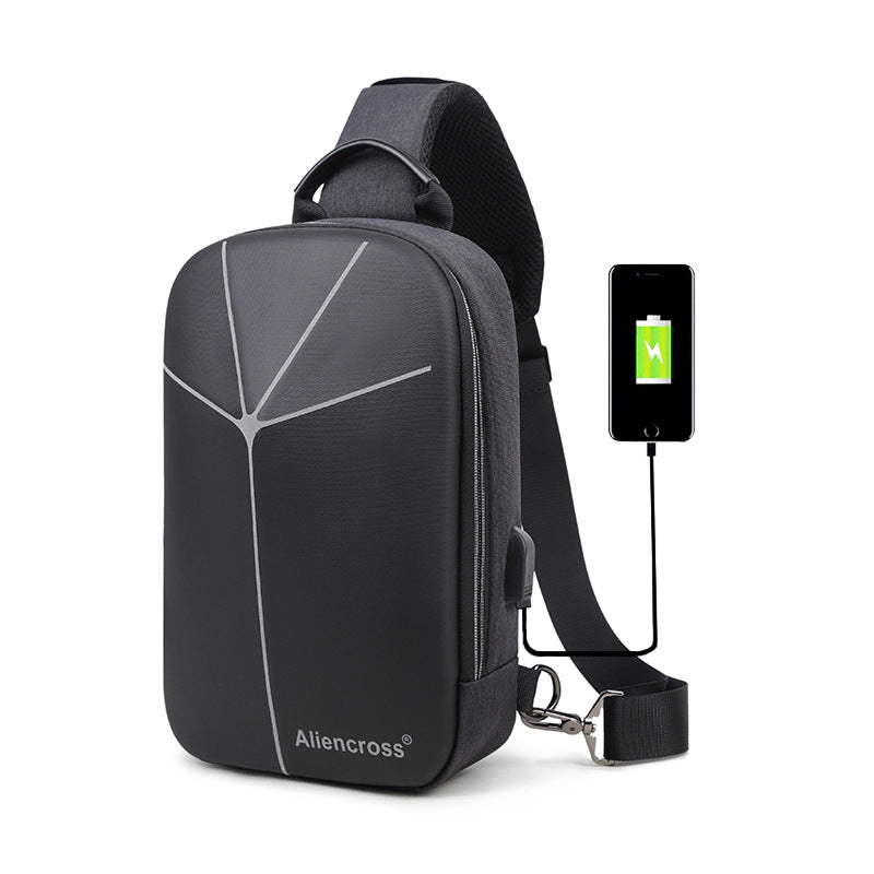 One-Shoulder Casual Multifunctional Anti-Theft Chest Bag Men