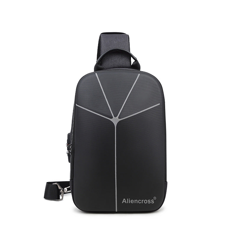 One-Shoulder Casual Multifunctional Anti-Theft Chest Bag Men