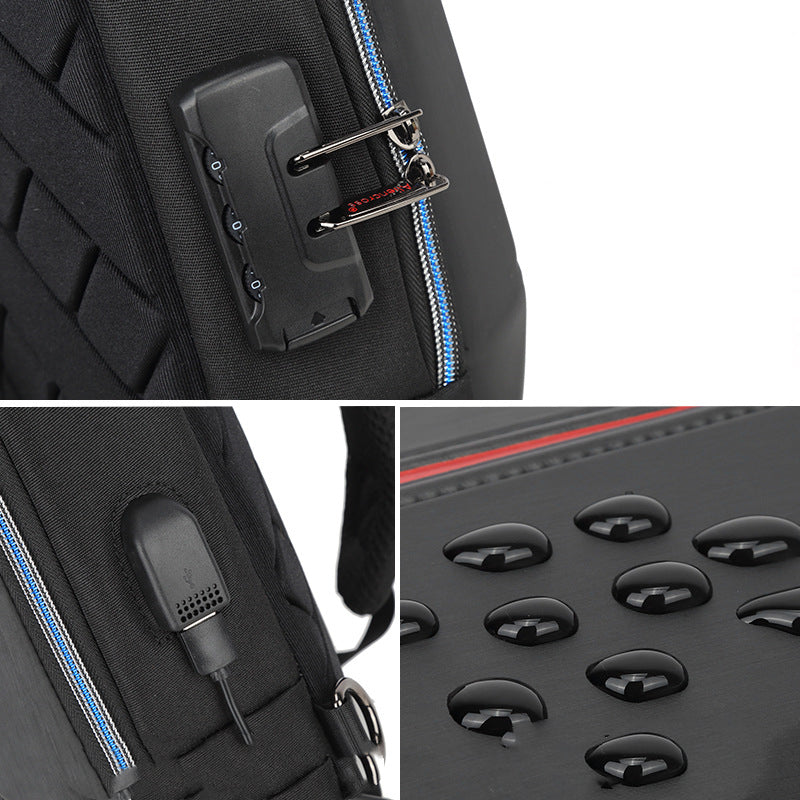 Anti-Theft Men&#39;s Chest Bag Casual Ladies Shoulder Bag Messenger Bag