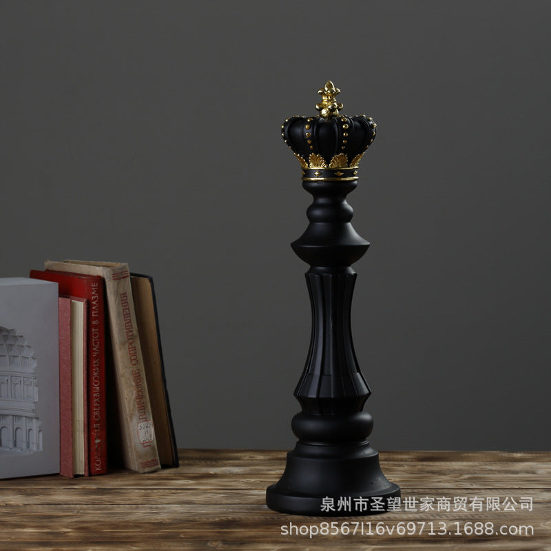 American Country Resin Antique Chess Crafts Art Ornaments Home Soft Decoration