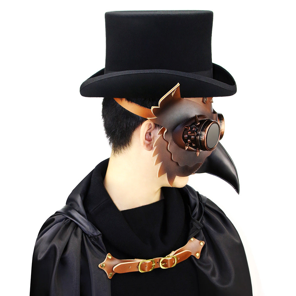 Steampunk Medieval Plague Beak Mask