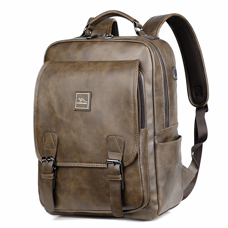 Men&#39;s Backpack Backpack Fashion Sports Leisure Travel Large Capacity Student School Bag Men&#39;s Bag