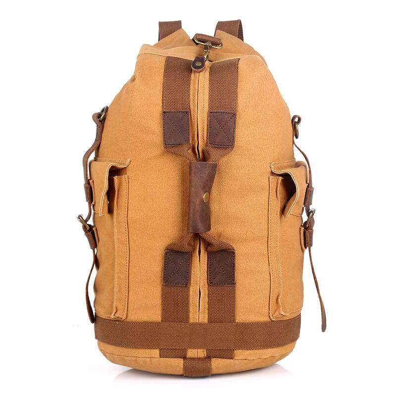 Fashion Travel Backpack Korean Brand Dual Purpose Canvas Bag Large Capacity Backpack In Stock