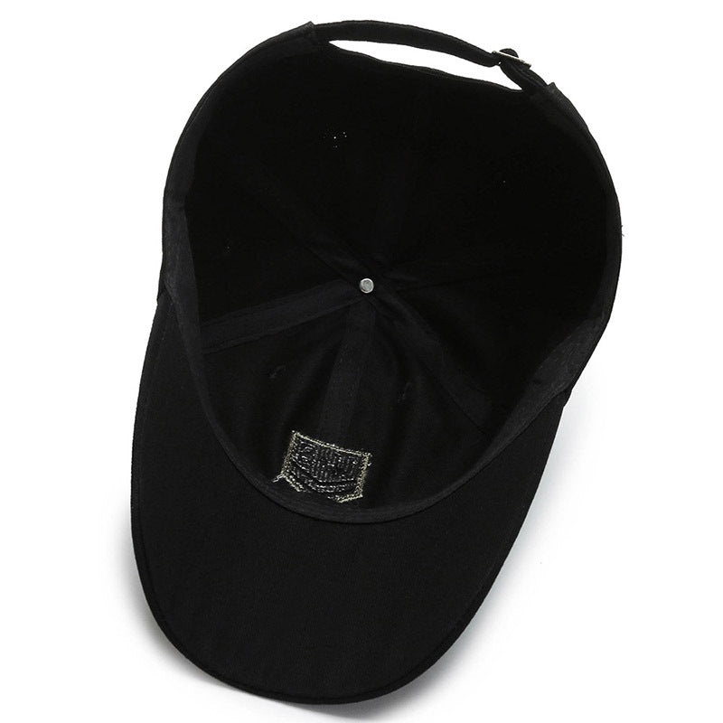 Men&#39;S Camouflage Cap Trend Fashion Embroidered Baseball Cap Anti-Uv Sunshade Sun Hat