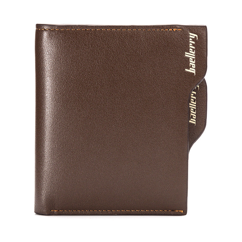 Men&#39;s Multifunction Card Zipper Short Wallet