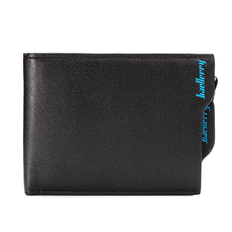 Men&#39;s Multifunction Card Zipper Short Wallet