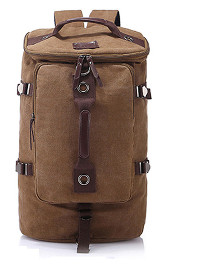 Backpack Men&#39;s Sports Canvas Bag Large Capacity Travel