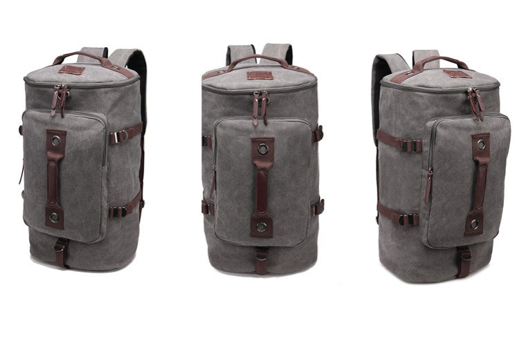 Backpack Men&#39;s Sports Canvas Bag Large Capacity Travel