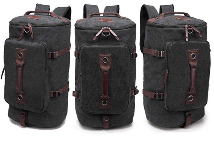 Backpack Men&#39;s Sports Canvas Bag Large Capacity Travel