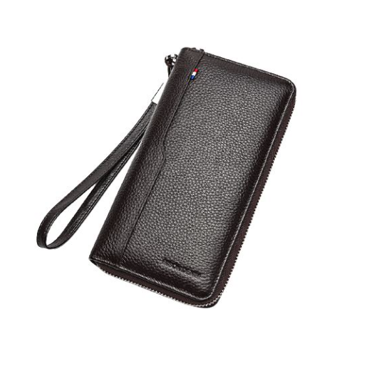 Long Leather Men&#39;s Zipper Wallet And More
