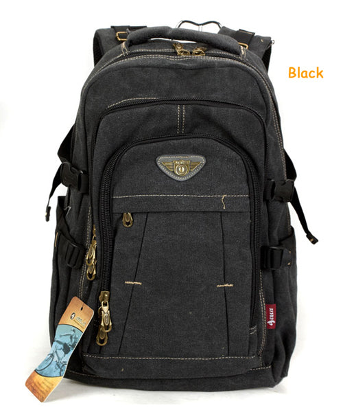Men&#39;s Cotton Canvas Backpack