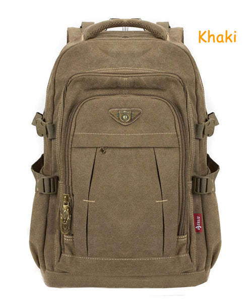 Men&#39;s Cotton Canvas Backpack