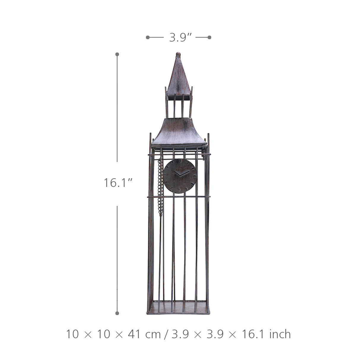 Bell Tower Tower Wine Rack Creative Home Furnishing Decoration Iron Art Wine Cabinet Decoration Crafts