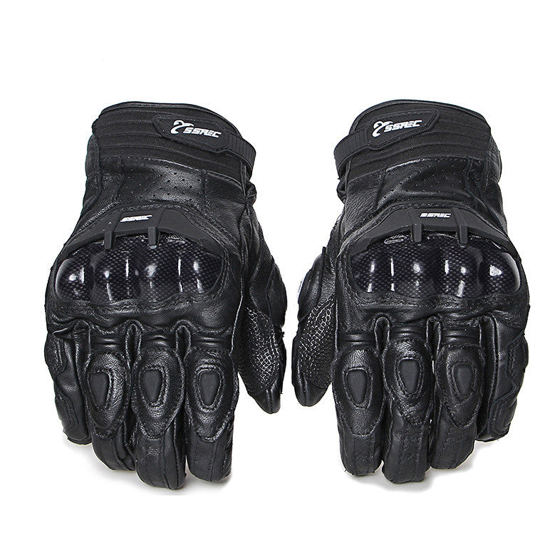 SSPECMen&#39;s Touch Screen Carbon Fiber Gloves Motocross Gloves Full Finger Accessories