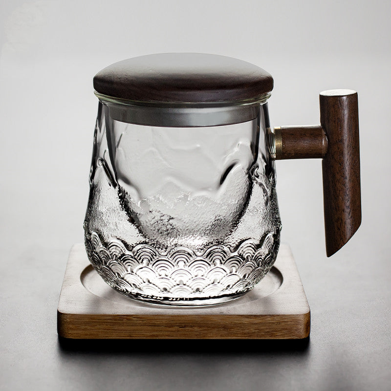 Nine-plate Glass Cup Heat-resistant Water Cup