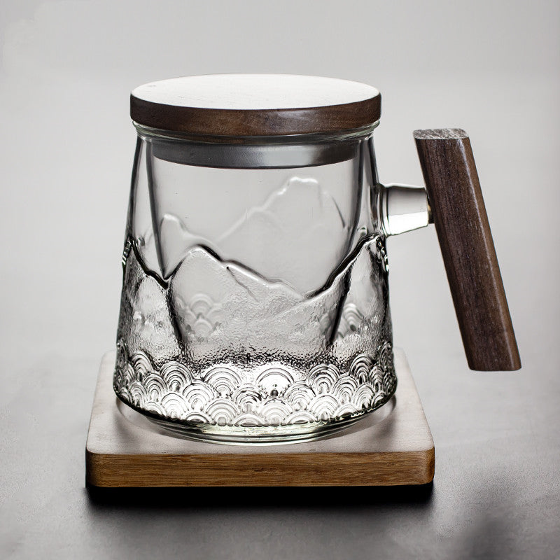 Nine-plate Glass Cup Heat-resistant Water Cup