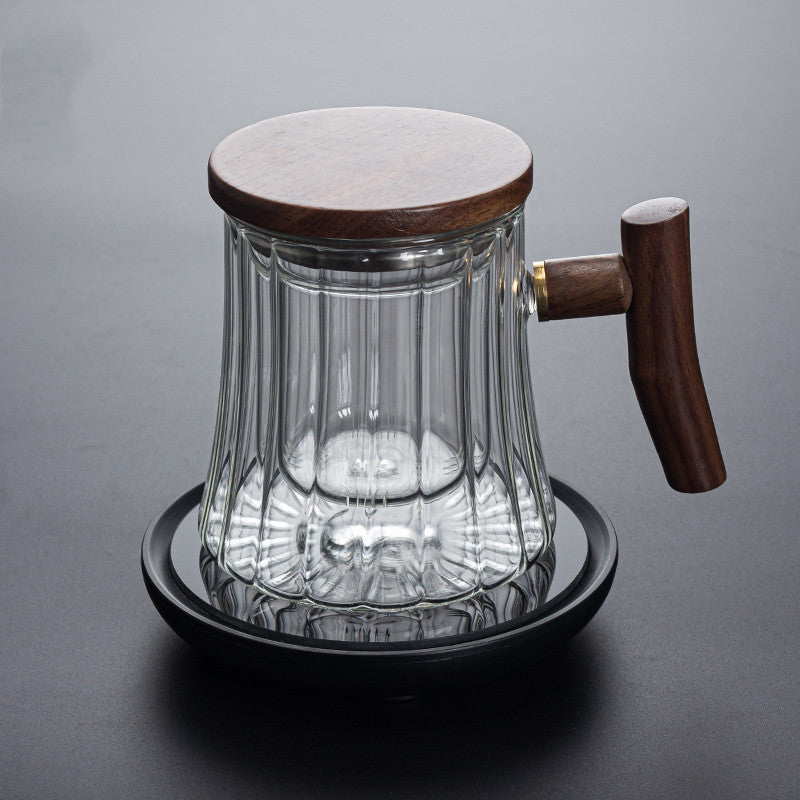 Nine-plate Glass Cup Heat-resistant Water Cup