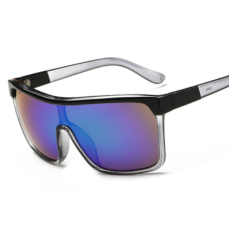 Cycling Sports One-Piece Large Frame Sunglasses Sunglasses Fashion Sunglasses For Men And Women