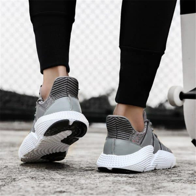 Breathable Mesh Shoes Casual Running White Shoes