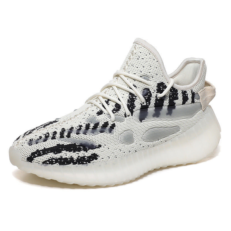 Men&#39;s Shoes Sports Running Shoes Men&#39;s Spring New Coconut Shoes Breathable Mesh Shoes Casual All-match Shoes Men&#39;s Trendy Shoes