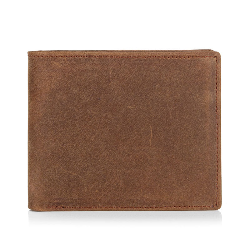 Men&#39;S First Layer Cowhide Casual Wallet Bag