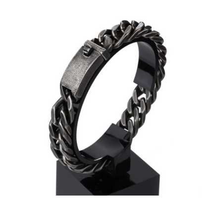 Vintage men&#39;s black chain