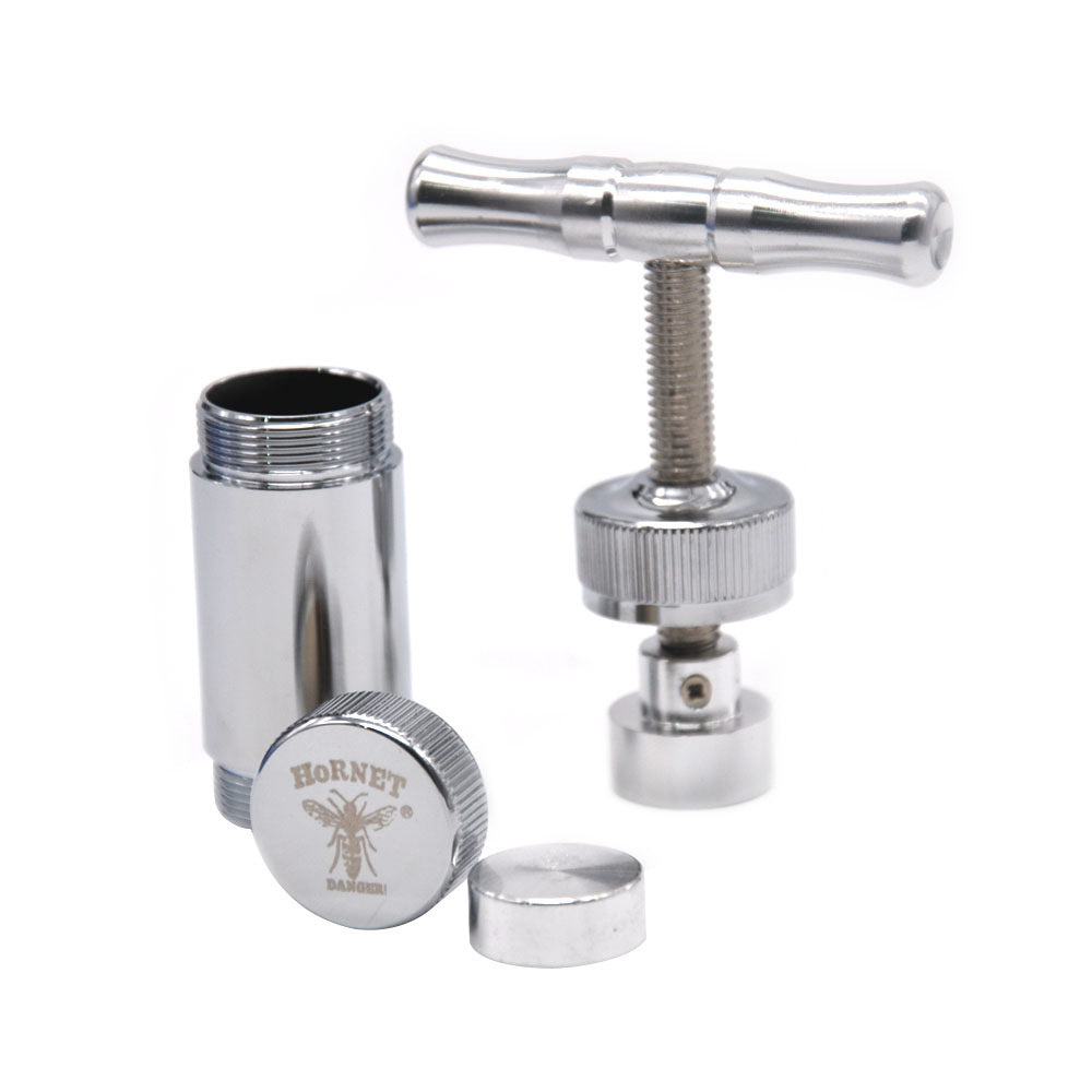 Portable pipe cigarette press