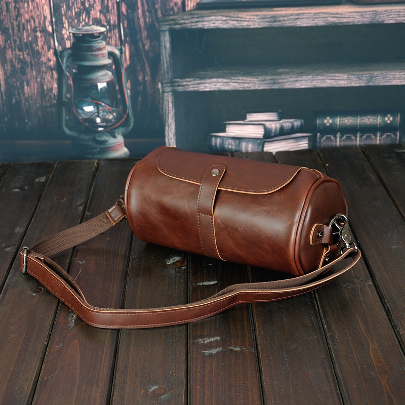 Retro fashion small leather bag