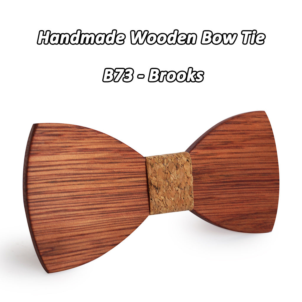 Wooden tie knot